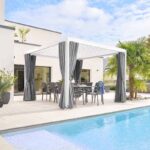 Brisa Serisi – Basic Motorlu Çift Yönlü Bioklimatik Pergola (Tekli)